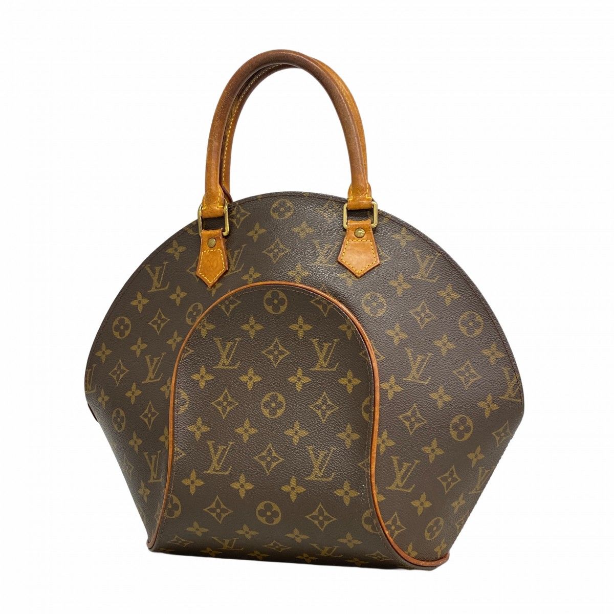 Louis Vuitton Handbag Monogram Ellipse MM Brown