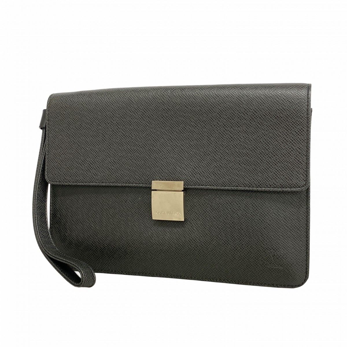 Louis Vuitton Clutch Taiga Selenga Ardoise