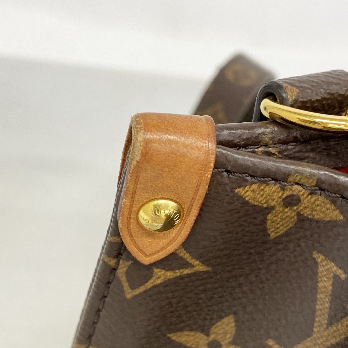 Louis Vuitton Handbag Monogram Sac Plat BB Brown 2-Way Bag — view 6