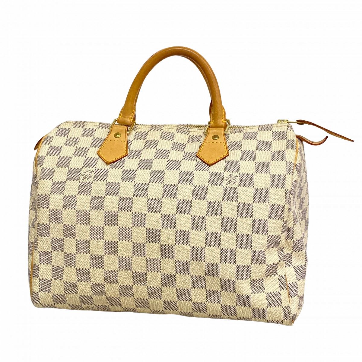 Louis Vuitton Handbag Damier Azur Speedy 30 White