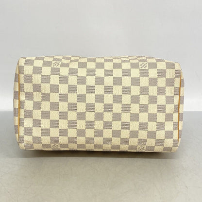 Louis Vuitton Handbag Damier Azur Speedy 30 White — view 3