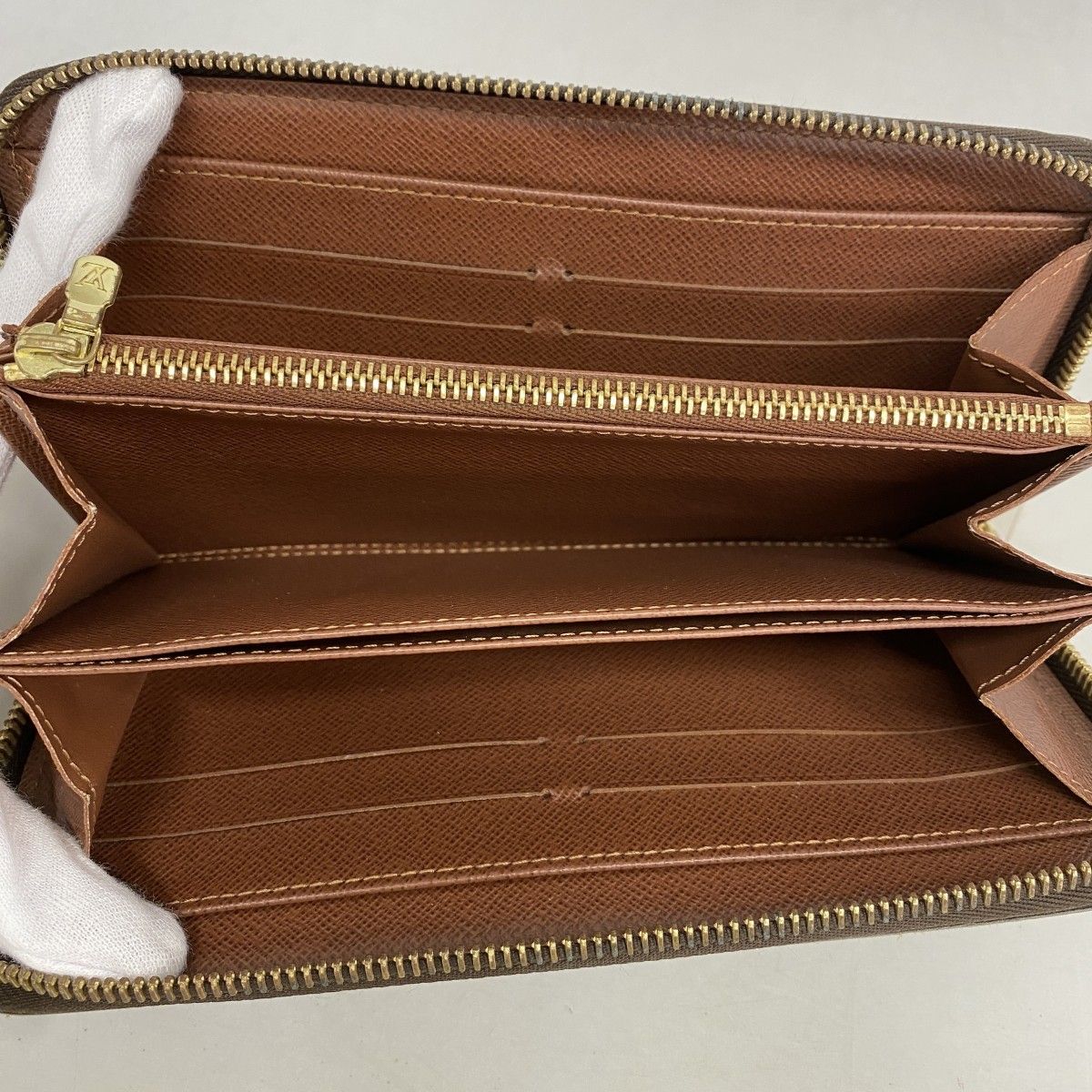 Louis Vuitton Wallet Monogram Zippy Brown — view 3