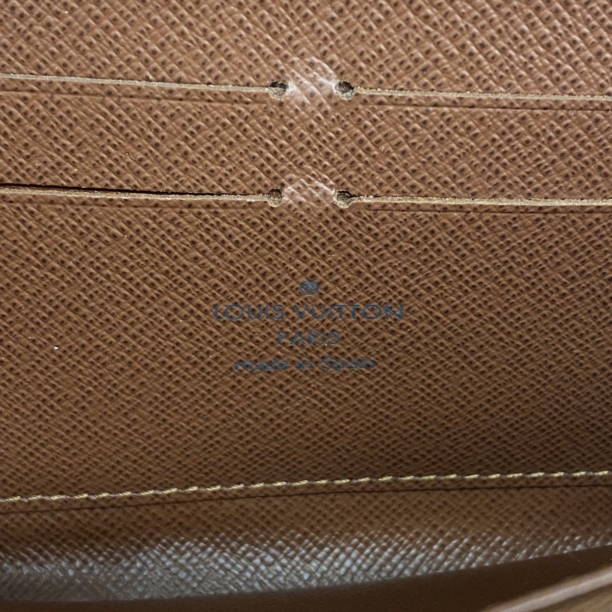 Louis Vuitton Wallet Monogram Zippy Brown — view 4