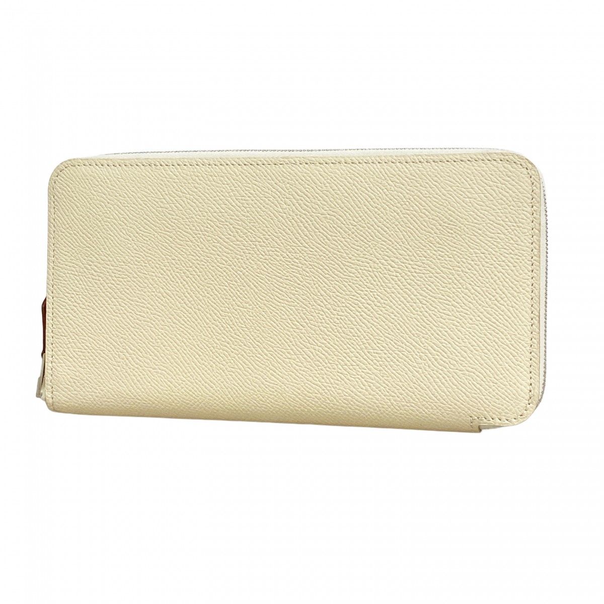 Hermes Wallet Azap Long Silk in Veau Cles Silver