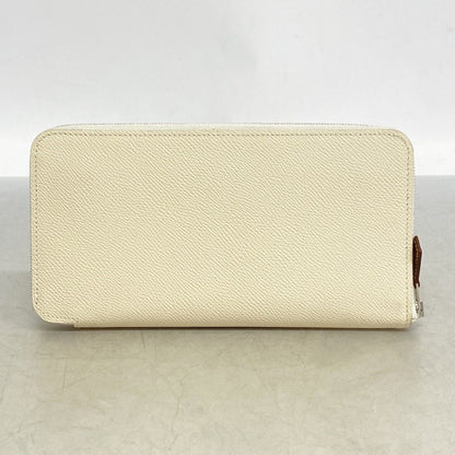 Hermes Wallet Azap Long Silk in Veau Cles Silver — view 7