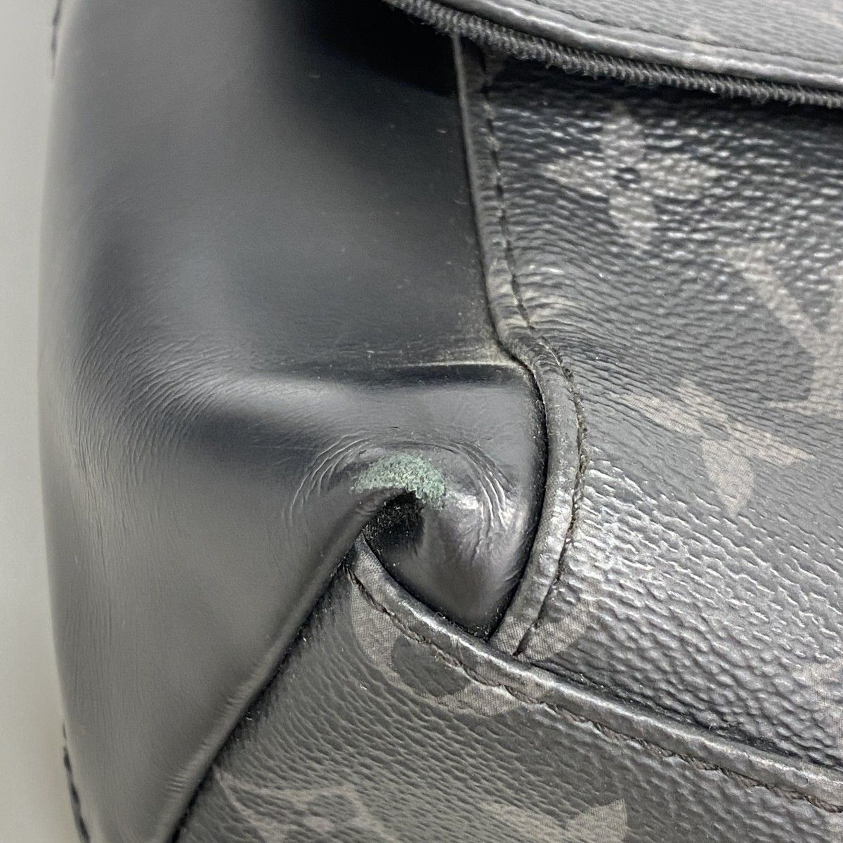 Louis Vuitton Shoulder Bag Monogram Eclipse Messenger Explorer PM Black — view 6