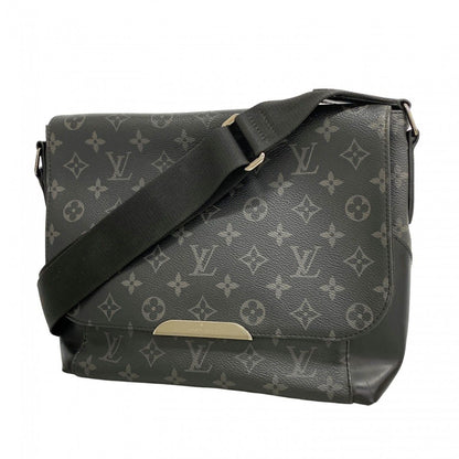 Louis Vuitton Shoulder Bag Monogram Eclipse Messenger Explorer PM Black