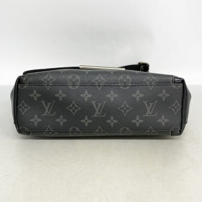 Louis Vuitton Shoulder Bag Monogram Eclipse Messenger Explorer PM Black — view 3