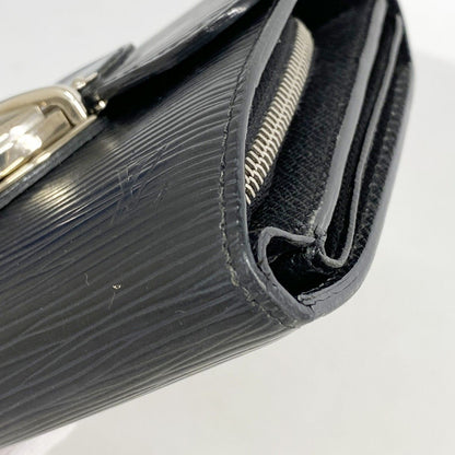 Louis Vuitton Trifold Wallet Epi Portefeuille Joy Noir — view 5