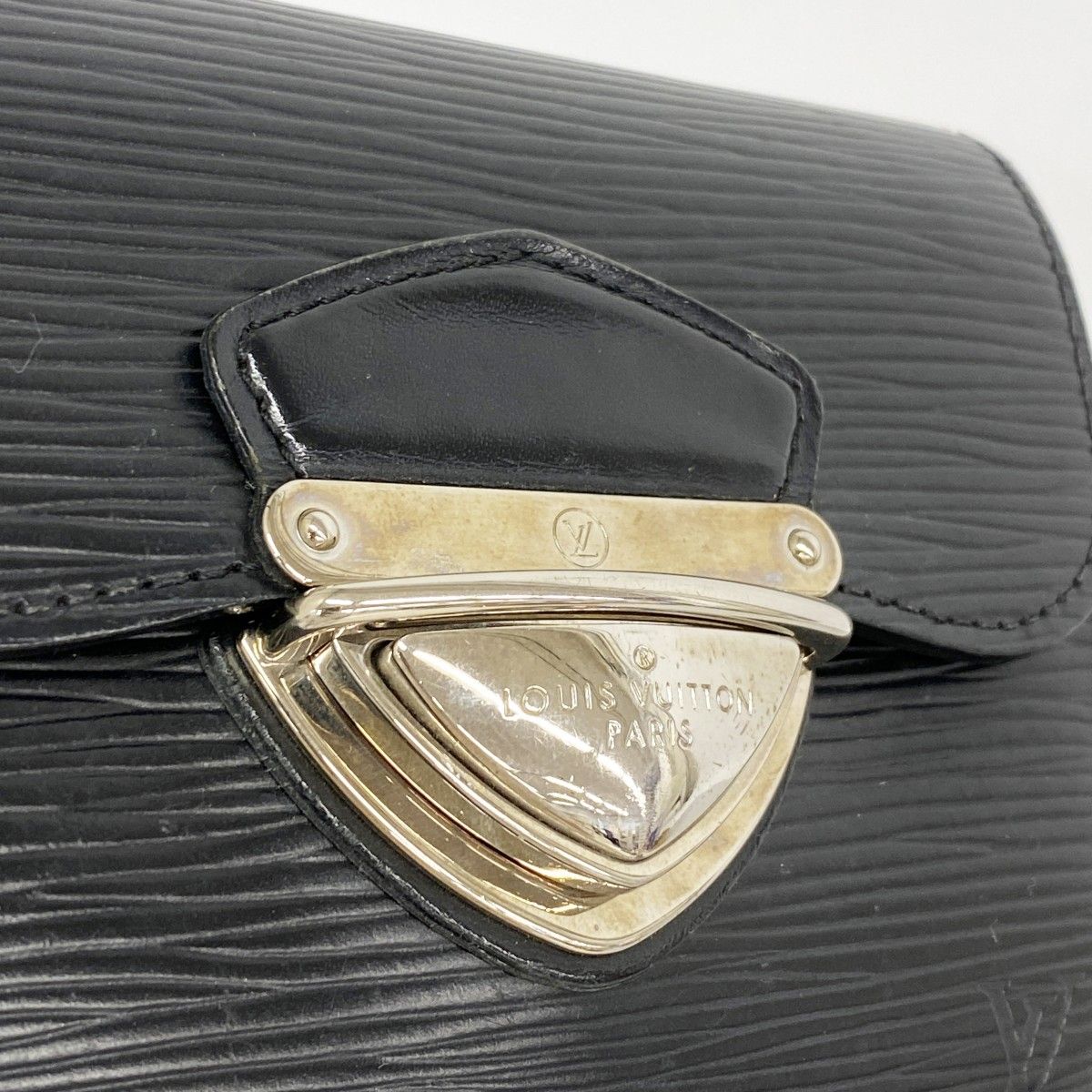 Louis Vuitton Trifold Wallet Epi Portefeuille Joy Noir — view 7