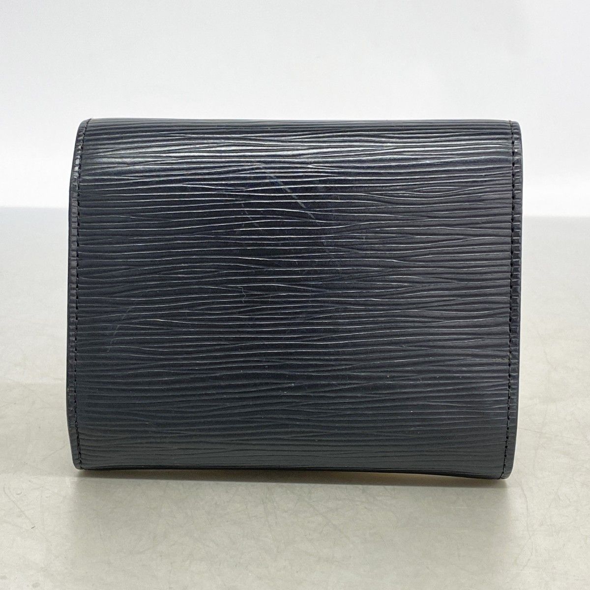 Louis Vuitton Trifold Wallet Epi Portefeuille Joy Noir — view 9