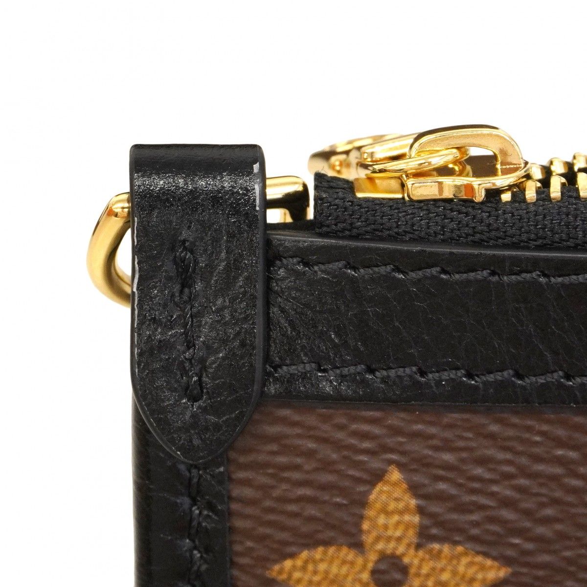 Louis Vuitton Handbag Monogram Shearling Neverfull Inside Out BB Brown White — view 6