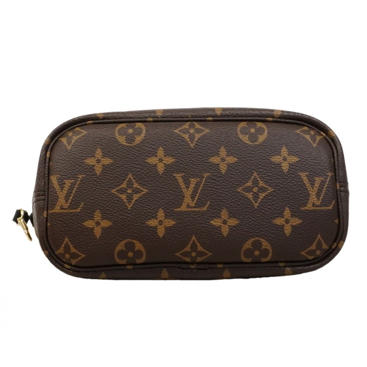 Louis Vuitton Handbag Monogram Shearling Neverfull Inside Out BB Brown White — view 3