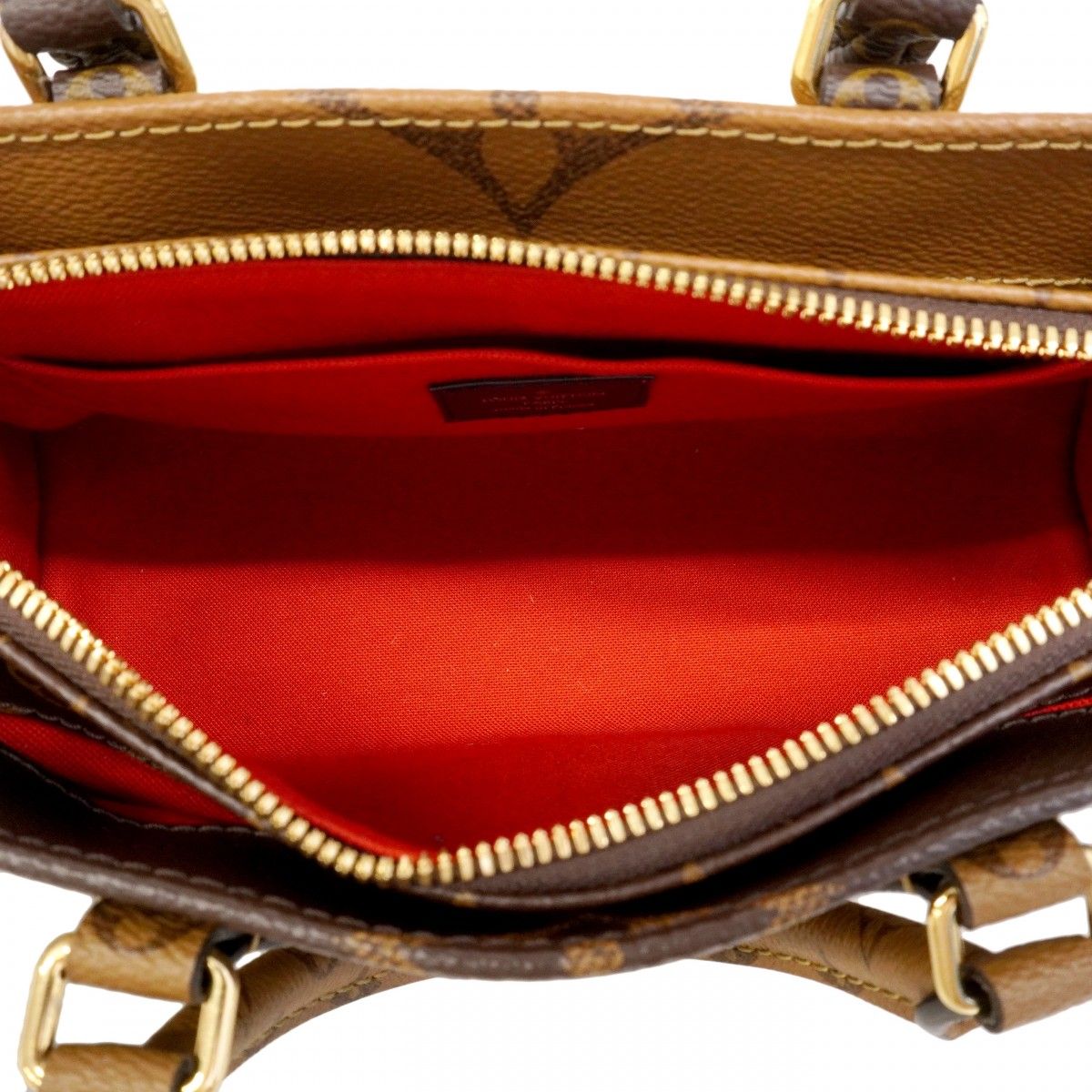 Louis Vuitton Handbag Monogram Giant Reverse On The Go East West Brown 2-Way Bag — view 4