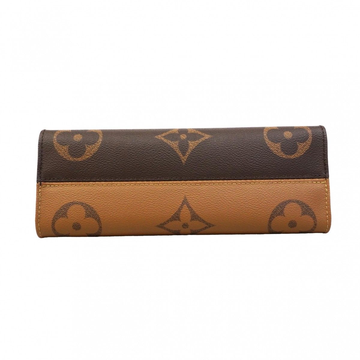 Louis Vuitton Handbag Monogram Giant Reverse On The Go East West Brown 2-Way Bag — view 3