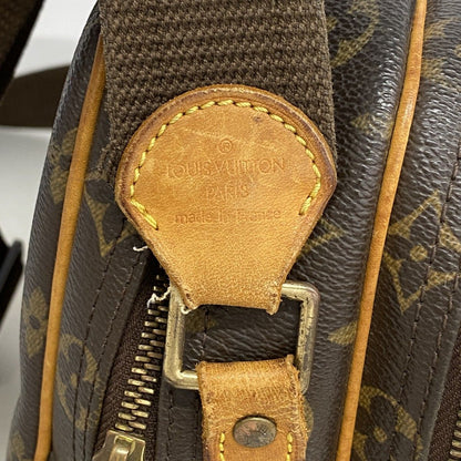 Louis Vuitton Shoulder Bag Monogram Reporter PM Brown — view 5