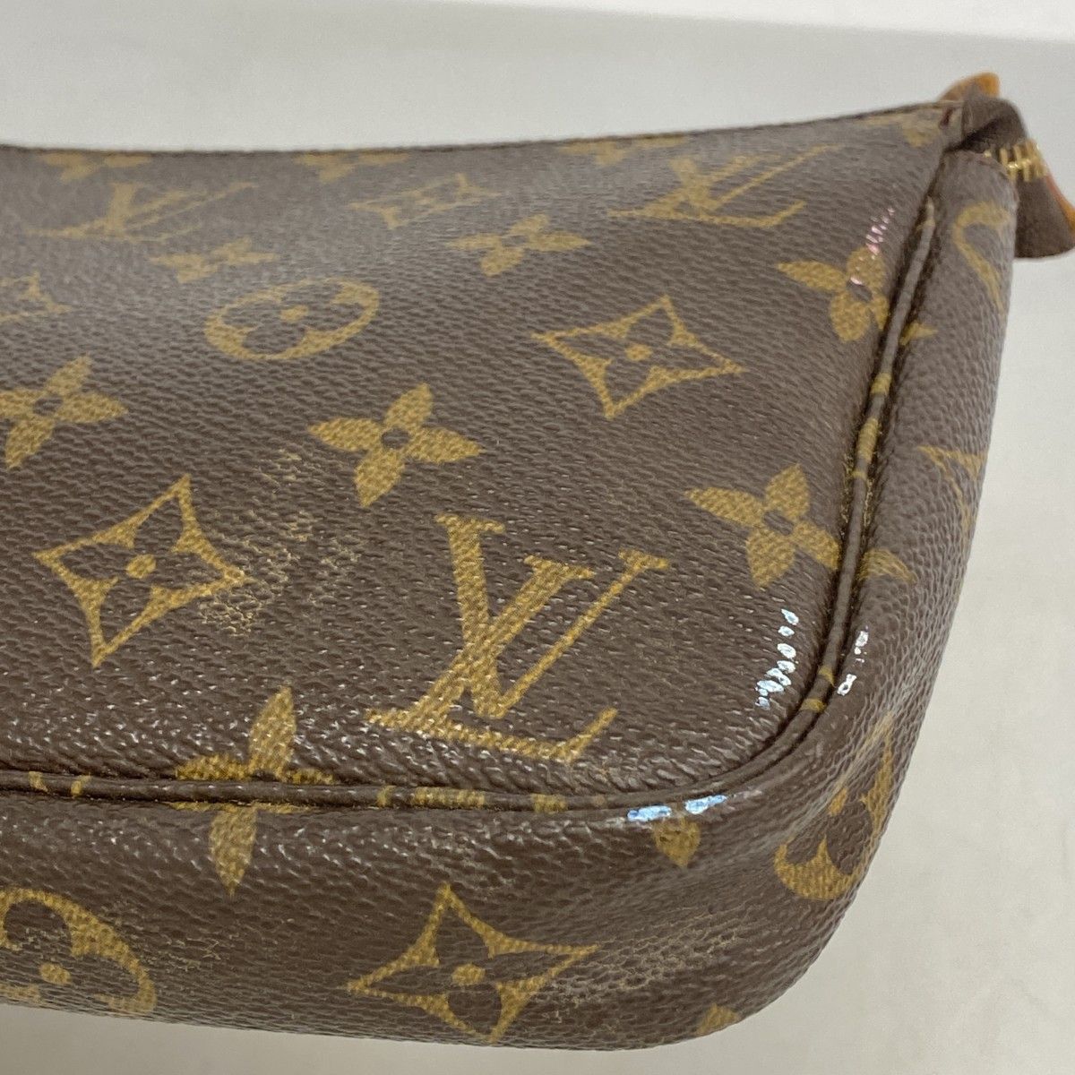 Louis Vuitton Pouch Monogram Pochette Brown — view 6
