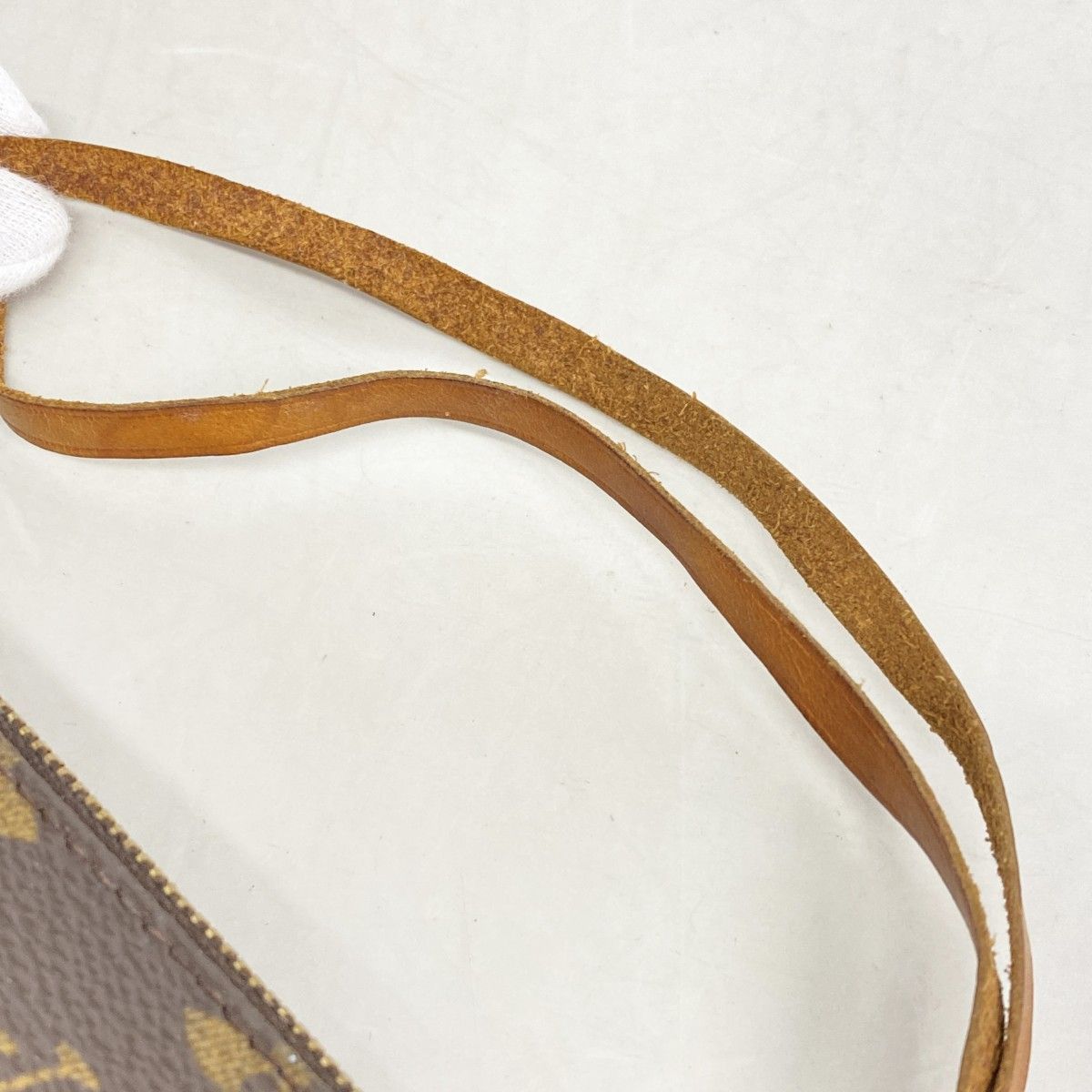 Louis Vuitton Pouch Monogram Pochette Brown — view 7