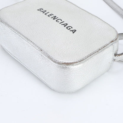 Balenciaga Everyday Camera Bag XS Leather Crossbody Silver Rbm — view 5