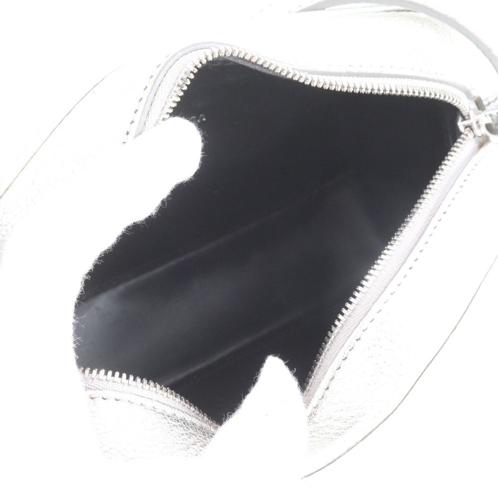 Balenciaga Everyday Camera Bag XS Leather Crossbody Silver Rbm — view 7