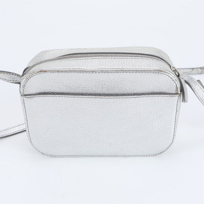 Balenciaga Everyday Camera Bag XS Leather Crossbody Silver Rbm — view 3