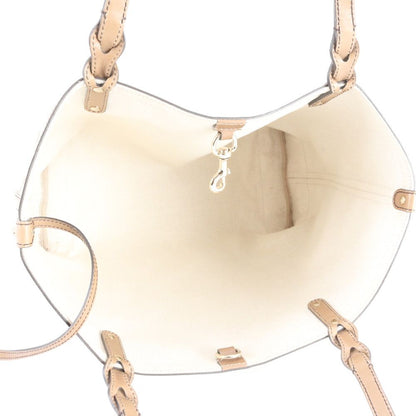 Gucci GG Canvas Leather Tote Shoulder Hand Rbm — view 7