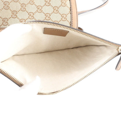 Gucci GG Canvas Leather Tote Shoulder Hand Rbm — view 8
