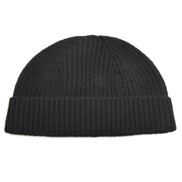 Celine Triomphe Knit Cap Black Hat — view 2