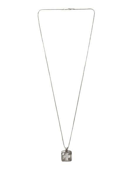 Tiffany & Co Cross Necklace Pendant Silver — view 4