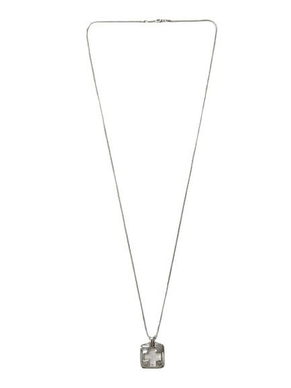 Tiffany & Co Cross Necklace Pendant Silver — view 4