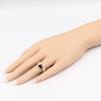 Bvlgari Ring Serpenti Viper-s Onyx Diamond 18k Pink Gold — view 8