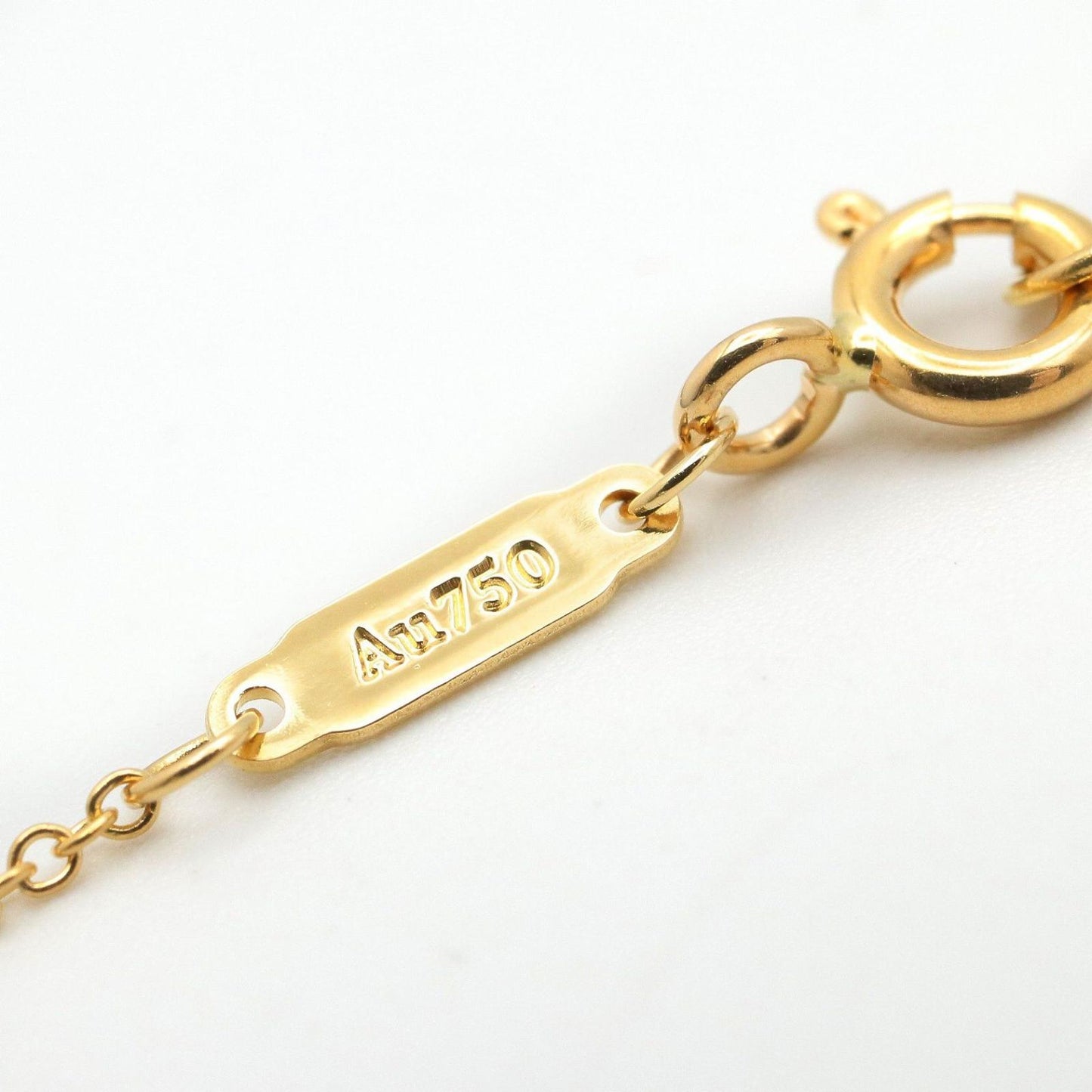 Tiffany & Co Necklace T Smile Small 40 45 cm 18k — view 4