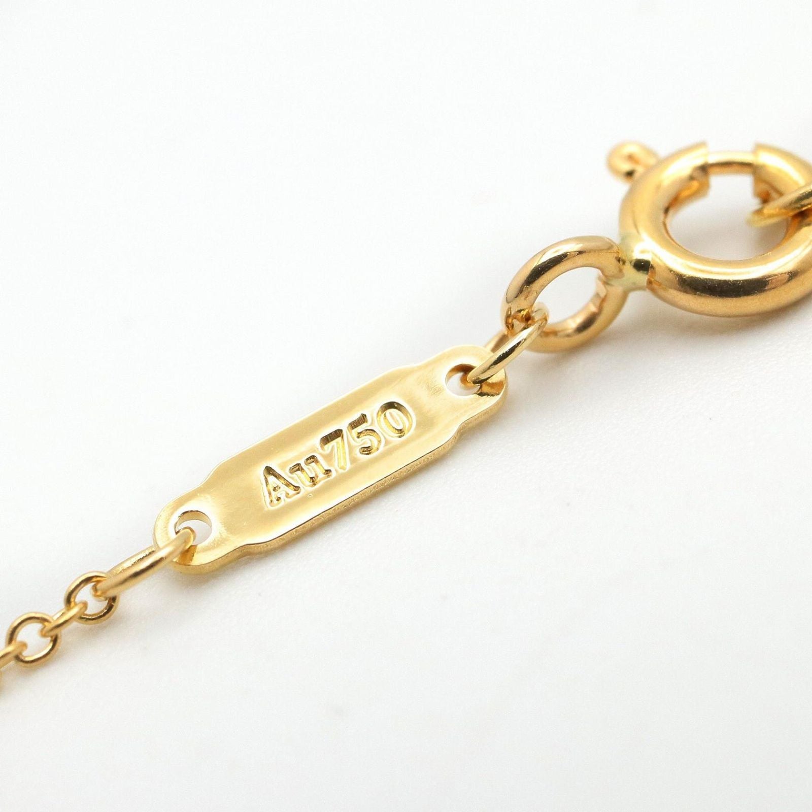 Tiffany & Co Necklace T Smile Small 40 45 cm 18k — view 4