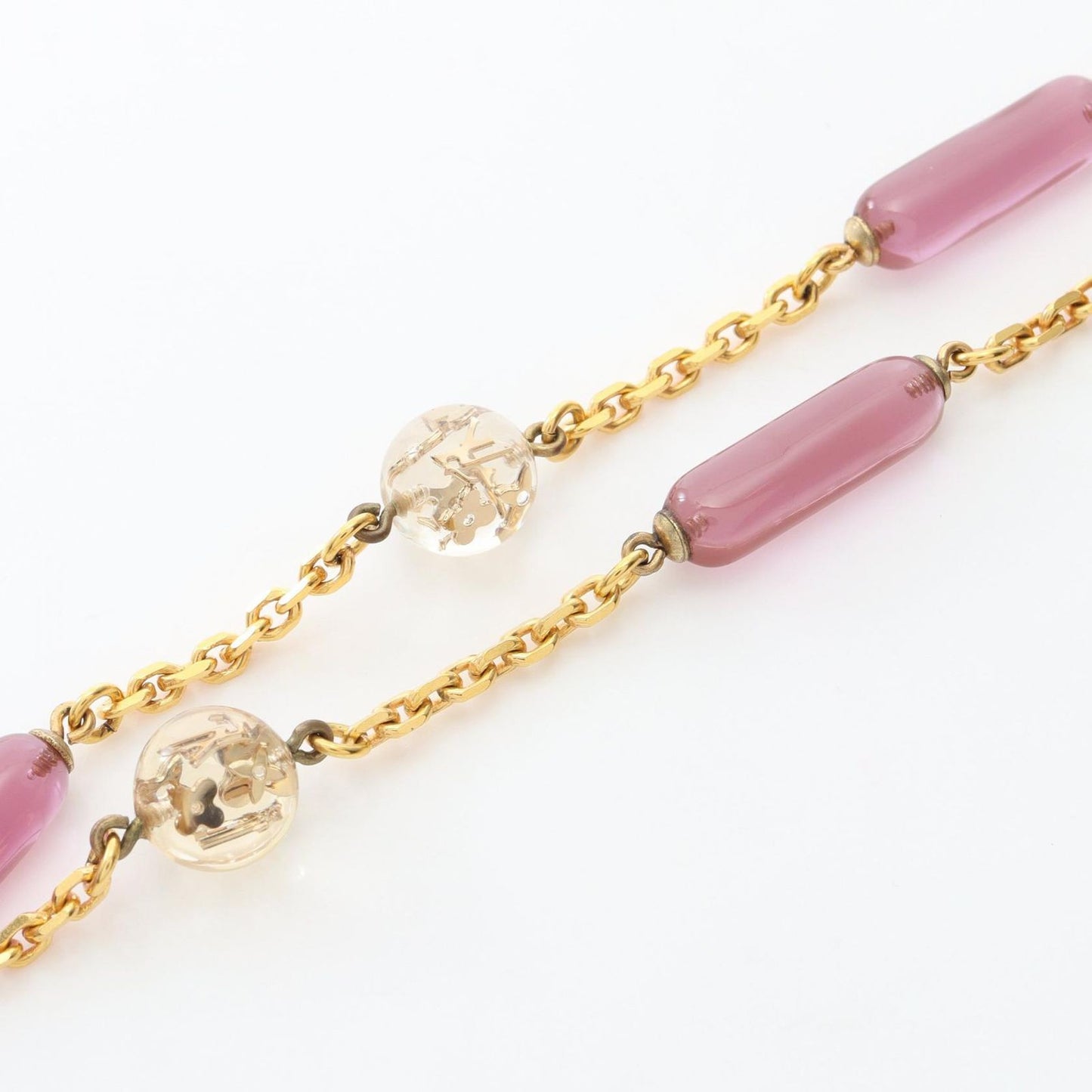 Louis Vuitton Necklace Sautoir Vert Ankle John — view 5