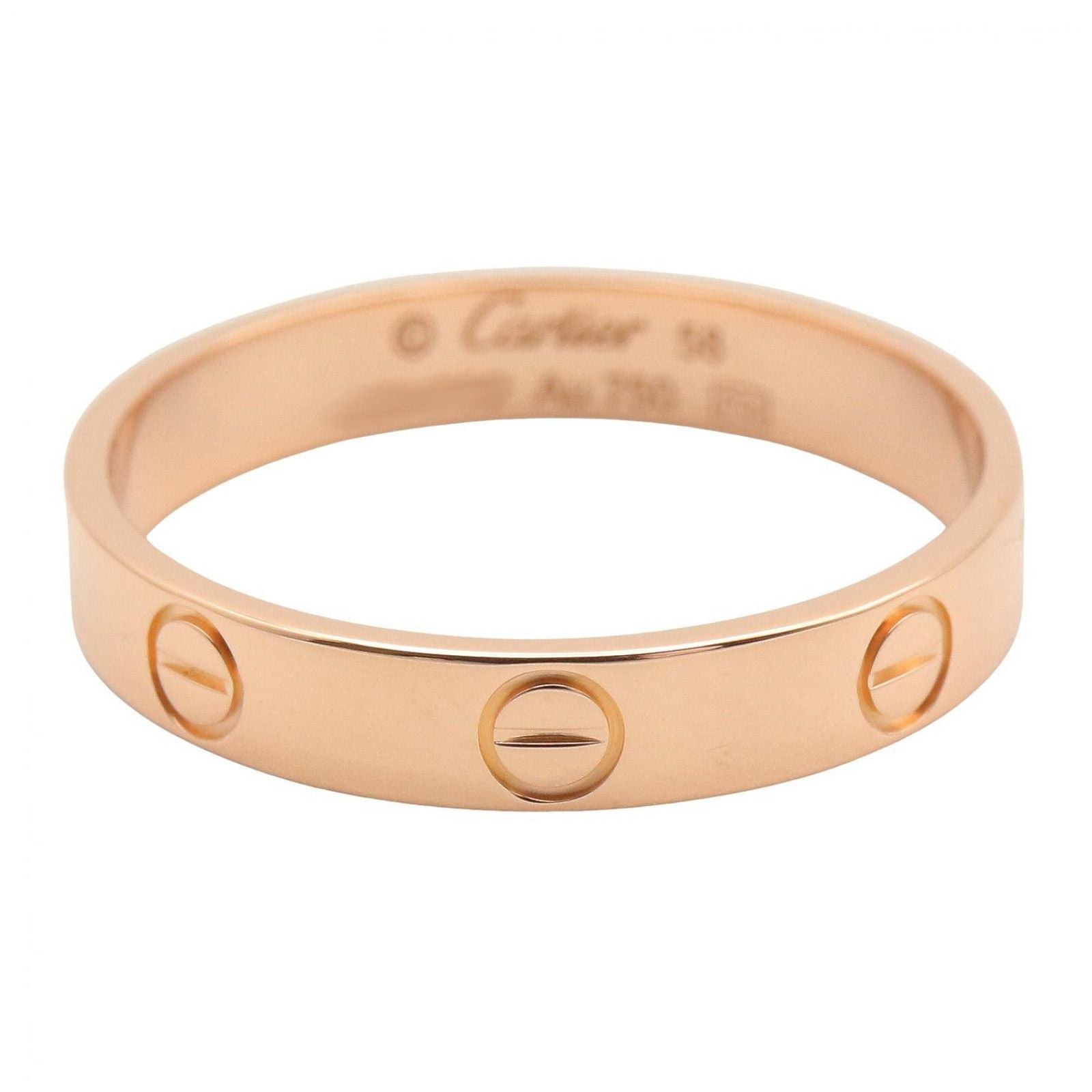 Cartier Ring Mini Love 18k Pink Gold — view 3