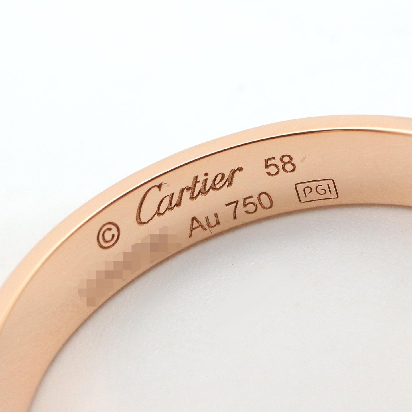 Cartier Ring Mini Love 18k Pink Gold — view 4