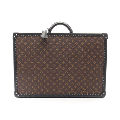 Louis Vuitton Suitcase Alzer 60 Monogram Macassar Canvas Leather Travel Bag