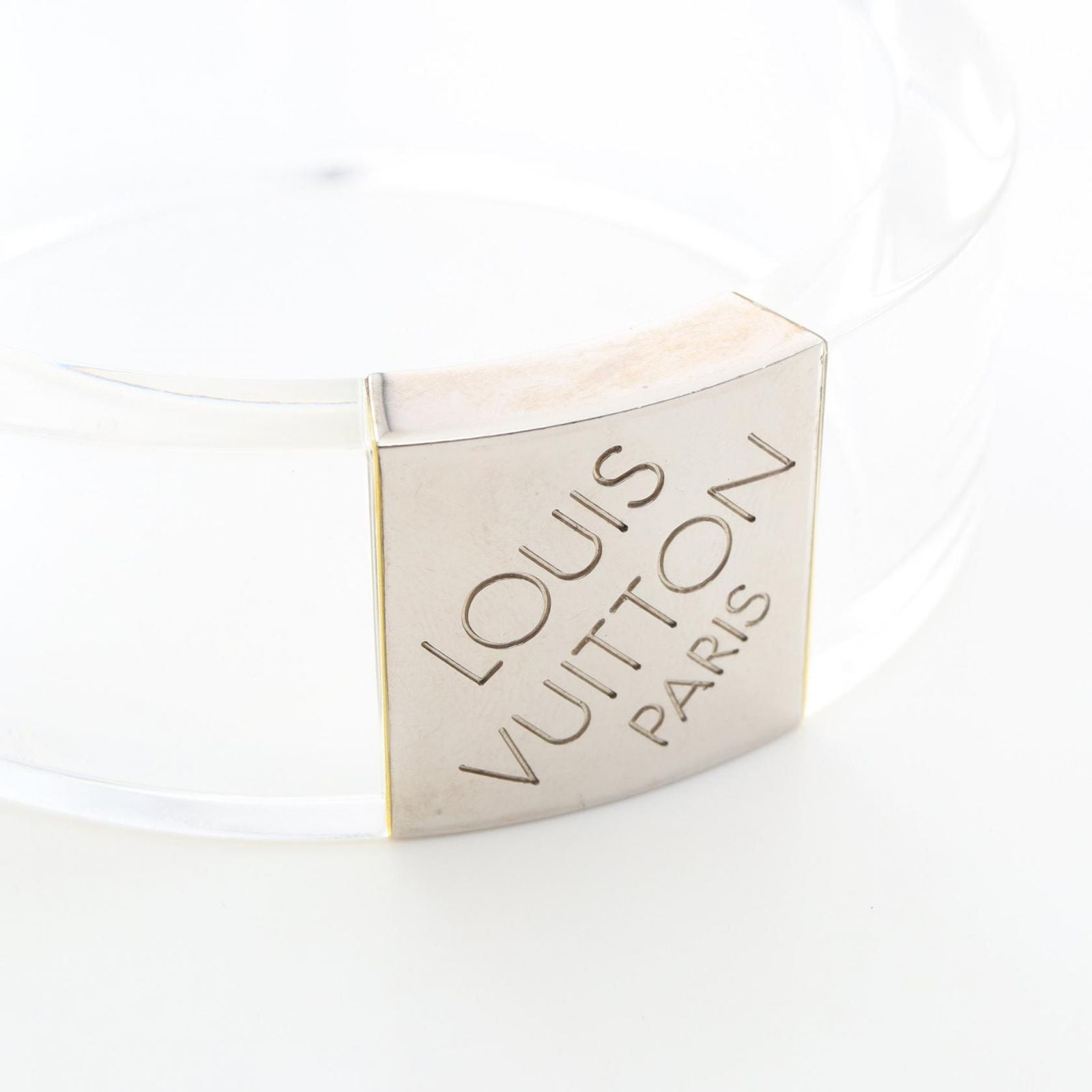 Louis Vuitton Bangle Nightclubber MM Stainless Steel Bracelet — view 3