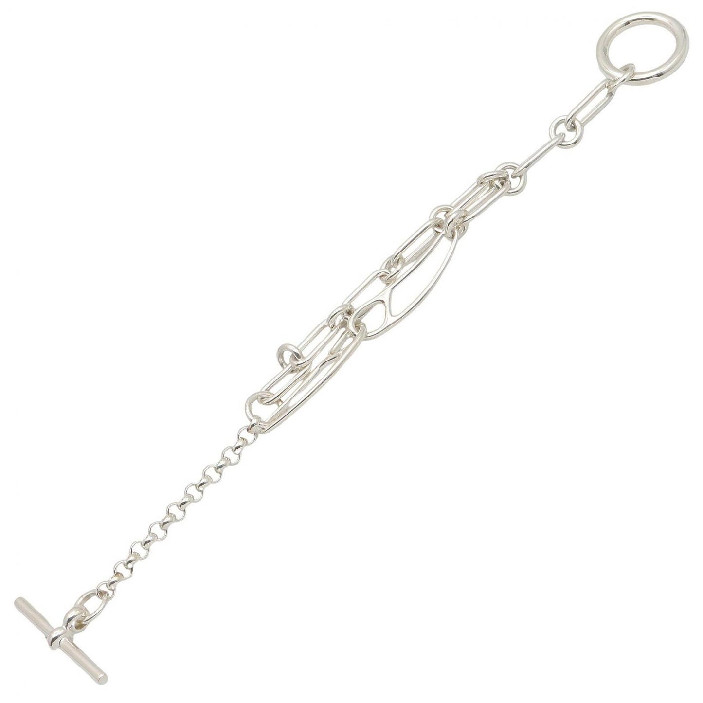 Hermes Bracelet Chaine D'ancre Punk 15 cm 925 Sterling Silver — view 3