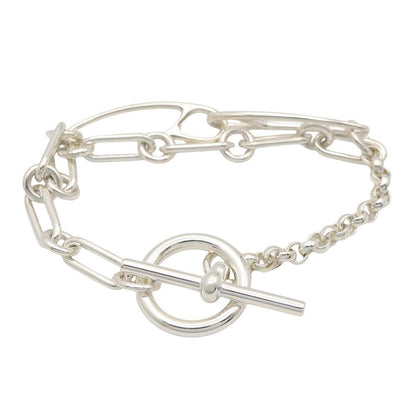 Hermes Bracelet Chaine D'ancre Punk 15 cm 925 Sterling Silver