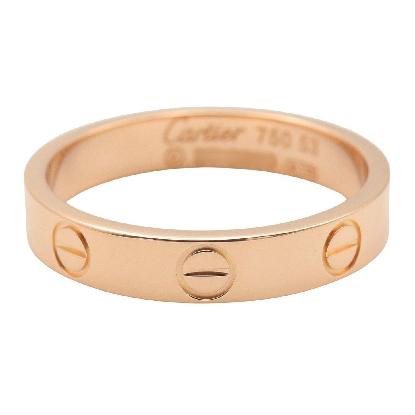 Cartier Ring Mini Love 18k Pink Gold — view 2