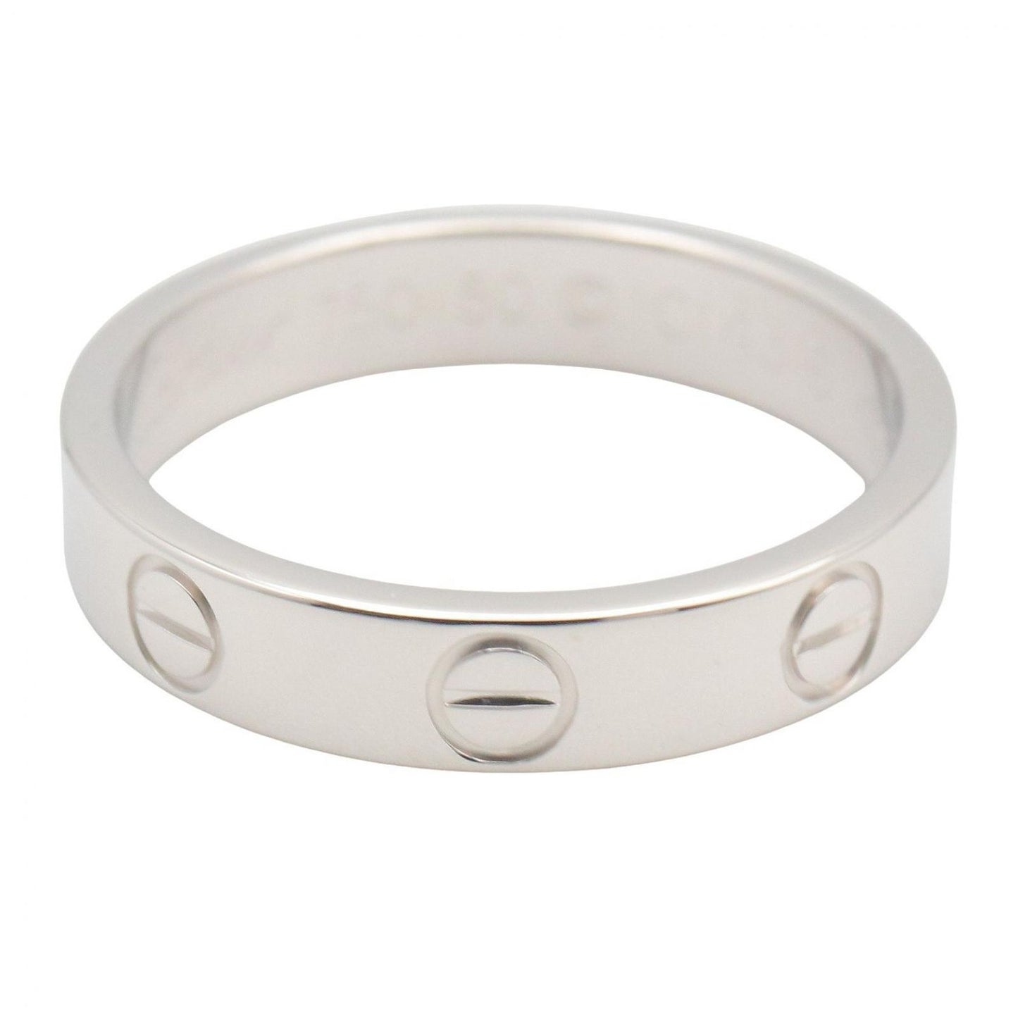 Cartier Ring Mini Love 18k White Gold — view 2