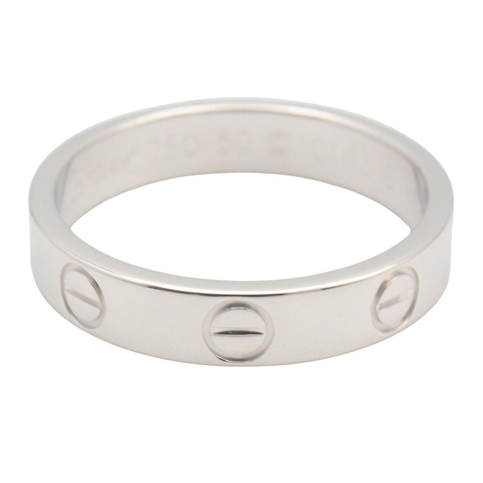 Cartier Ring Mini Love 18k White Gold — view 2