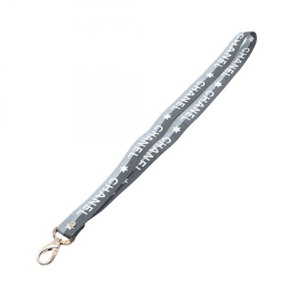 Chanel Sports Line CC Logo Necklace Strap Gray