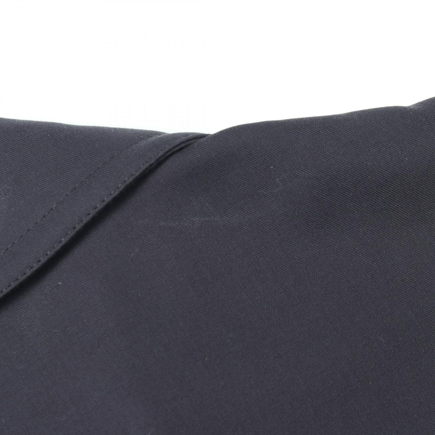 Hermes Series Button Jacket Navy Silk — view 7