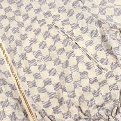 Louis Vuitton Damier Azur Hooded 538 Nylon Jacket — view 7