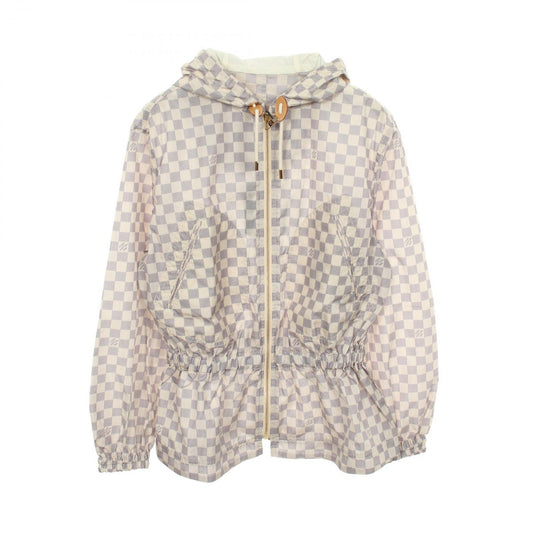Louis Vuitton Damier Azur Hooded 538 Nylon Jacket
