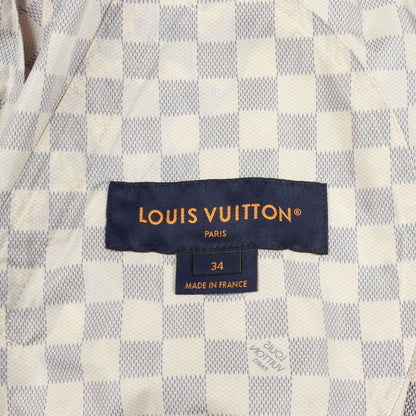 Louis Vuitton Damier Azur Hooded 538 Nylon Jacket — view 3