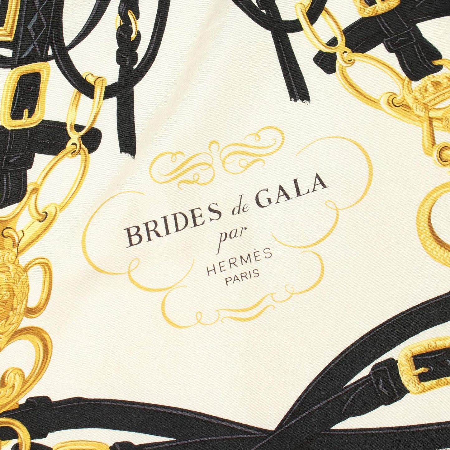 Hermes Polo Shirt Brides de Gala Contrast Silk Cotton Twill Lane — view 8