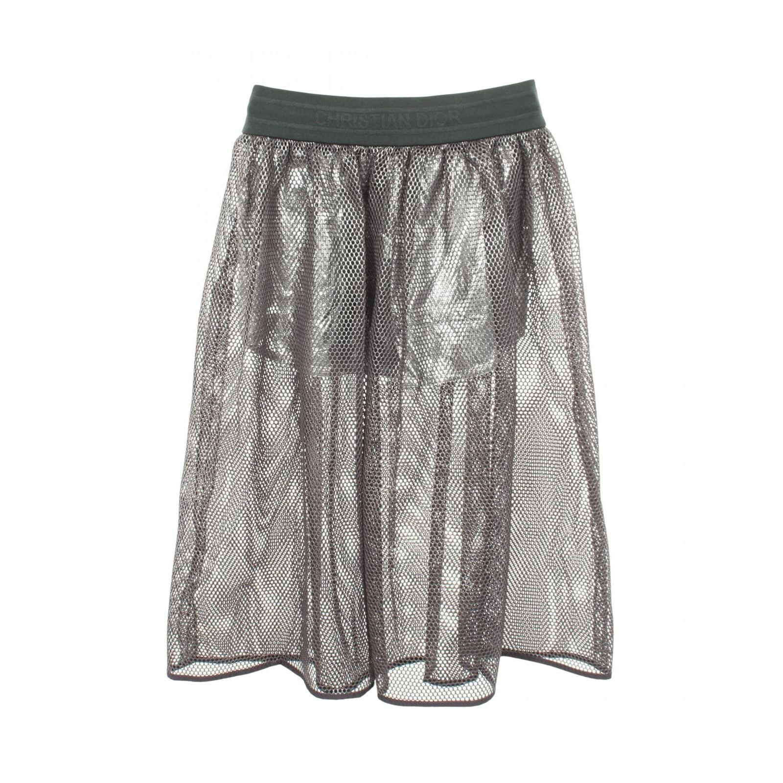 Dior Skirt Mesh Gray — view 2